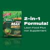 imageScotts Green Max Lawn Food Lawn Fertilizer Plus Iron Supplement for Greener Grass in 3 Days 5000 sq ft 1667 lbs10 000 sq ft