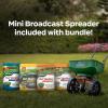 imageScotts Turf Builder Bundle for Small Northern Lawns and a Scotts Turf Builder EdgeGuard Mini Broadcast Spreader for Seamless ApplicationSmall Yard  Spreader