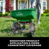 imageScotts Turf Builder EdgeGuard DLX Broadcast Spreader for Seed Fertilizer Salt Ice Melt Holds up to 15000 sqft ProductSingle Pack