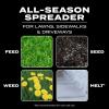 imageScotts Turf Builder EdgeGuard DLX Broadcast Spreader for Seed Fertilizer Salt Ice Melt Holds up to 15000 sqft ProductSingle Pack