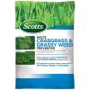 imageScotts Halts Crabgrass and Grassy Weed Preventer Crabgrass Preventer Pre Emergent Weed Control for Lawns Prevents Chickweed ampamp More Treats up to 5000 sq ft 1006 lb10 000 sq ft