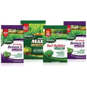 imageScotts Florida Program for Small Yards with Southern Lawn FoodFL Green Max Lawn FoodFL ampamp 2 of Bonus S Southern Weed ampamp FeedF2Small