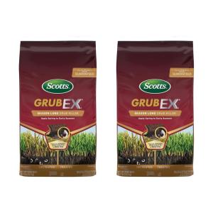 imageScotts GrubEx1 Season Long Grub Killer Protects Lawns Up to 4 Months 5000 sq ft 1435 lbs10 000 sq ft pack of 2