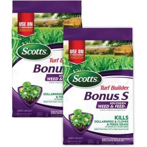 imageScotts Turf Builder Bonus S Southern Weed ampamp FeedF2  Florida Weed Killer and Lawn Fertilizer 10000 sq ft 3448 lbs5 000 sq ft 2Pack