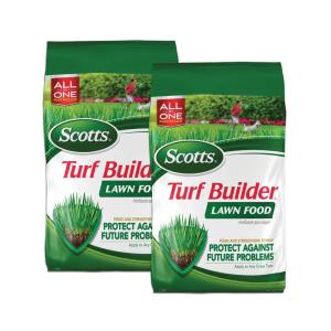 imageScotts Turf Builder Lawn Food  Fertilizer for All Grass Types 5000 sq ft 125 lbs5 000 sq ft 2pack