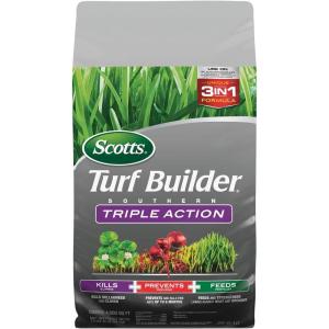 imageScotts Turf Builder Southern Triple Action  Weed Killer Fire Ant Preventer Lawn Fertilizer 8000 sq ft 2664 lbs4 000 sq ft