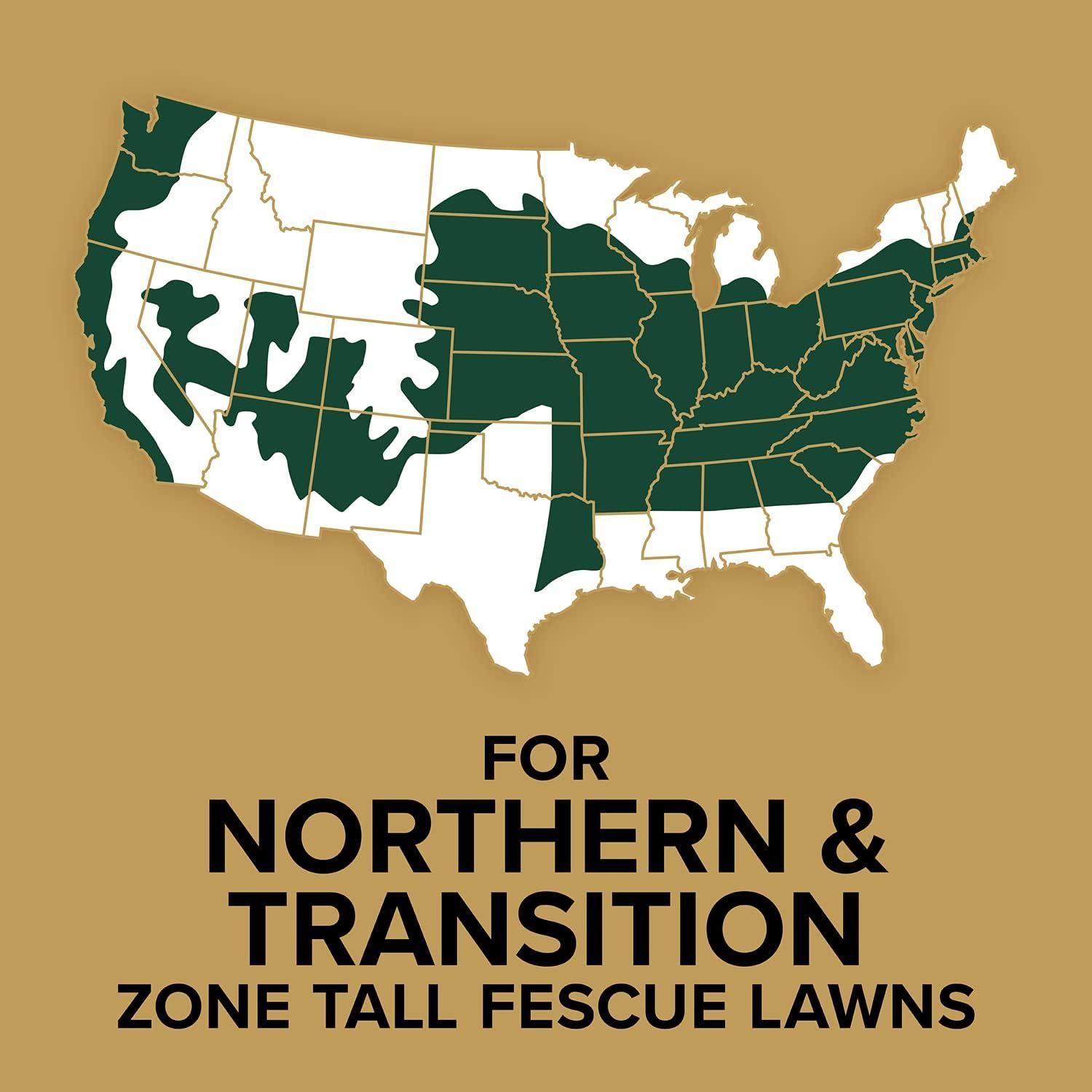 imageScotts EZ Seed Patch and Repair Tall Fescue Lawns 375 lb  Combination Mulch Seed and Fertilizer  Tackifier Reduces Seed WashAway  Mix Covers up to 85 sq ft20 lb