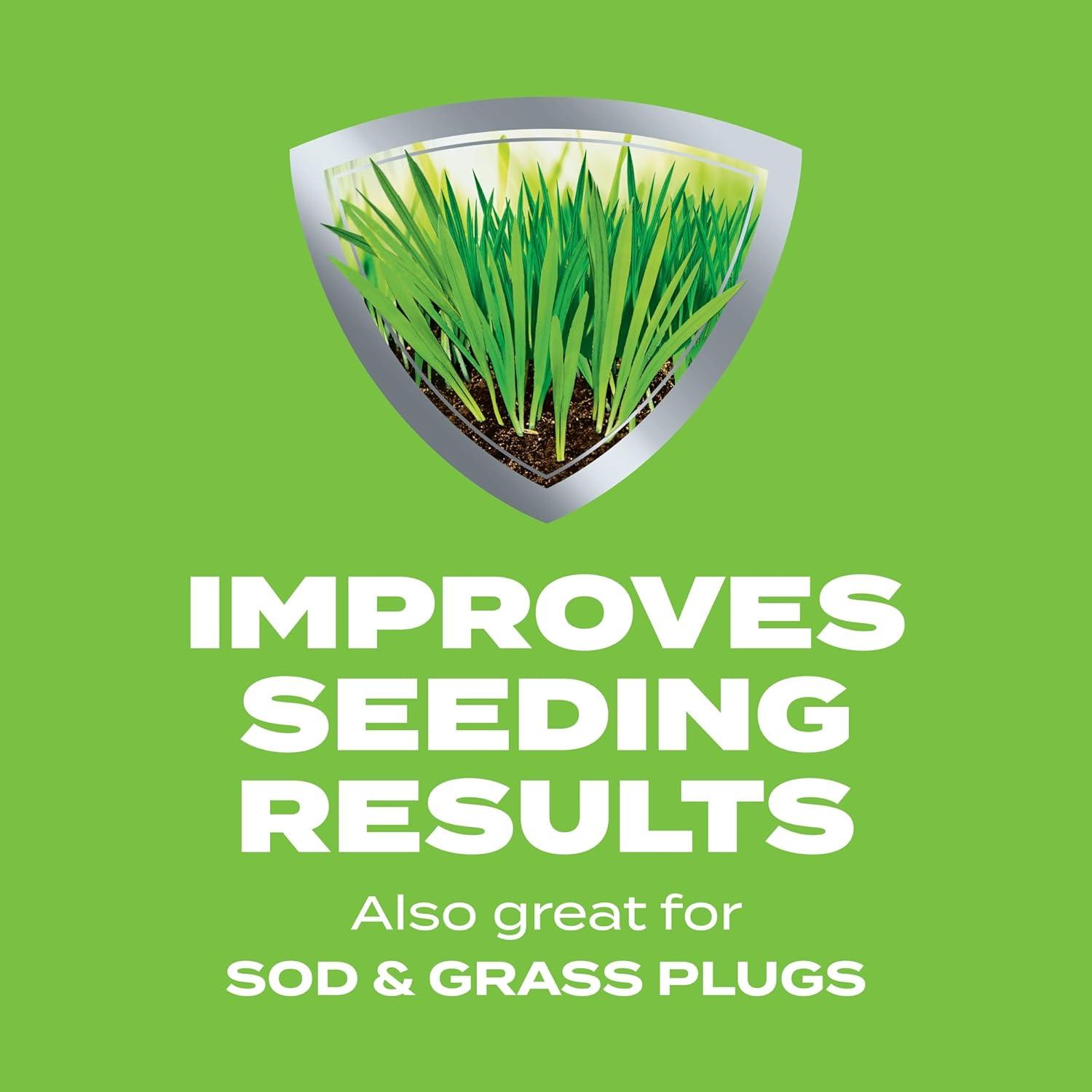 imageScotts Turf Builder Starter Fertilizer for New Grass Use When Planting Seed 5000 sq ft 15 lbsLiquid Starter Lawn Fertilizer