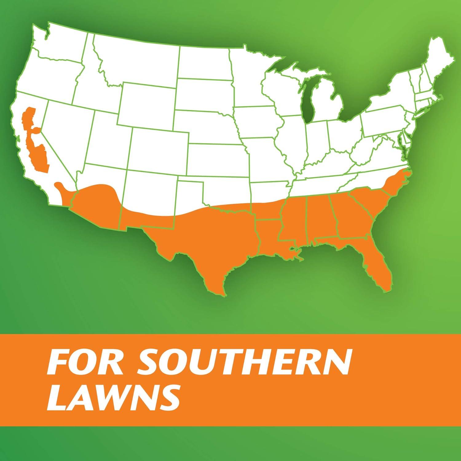 imageScotts Turf Builder THICKR LAWN Grass Seed Fertilizer and Soil Improver for Bermudagrass 1200 sq ft 12 lbs5 lb