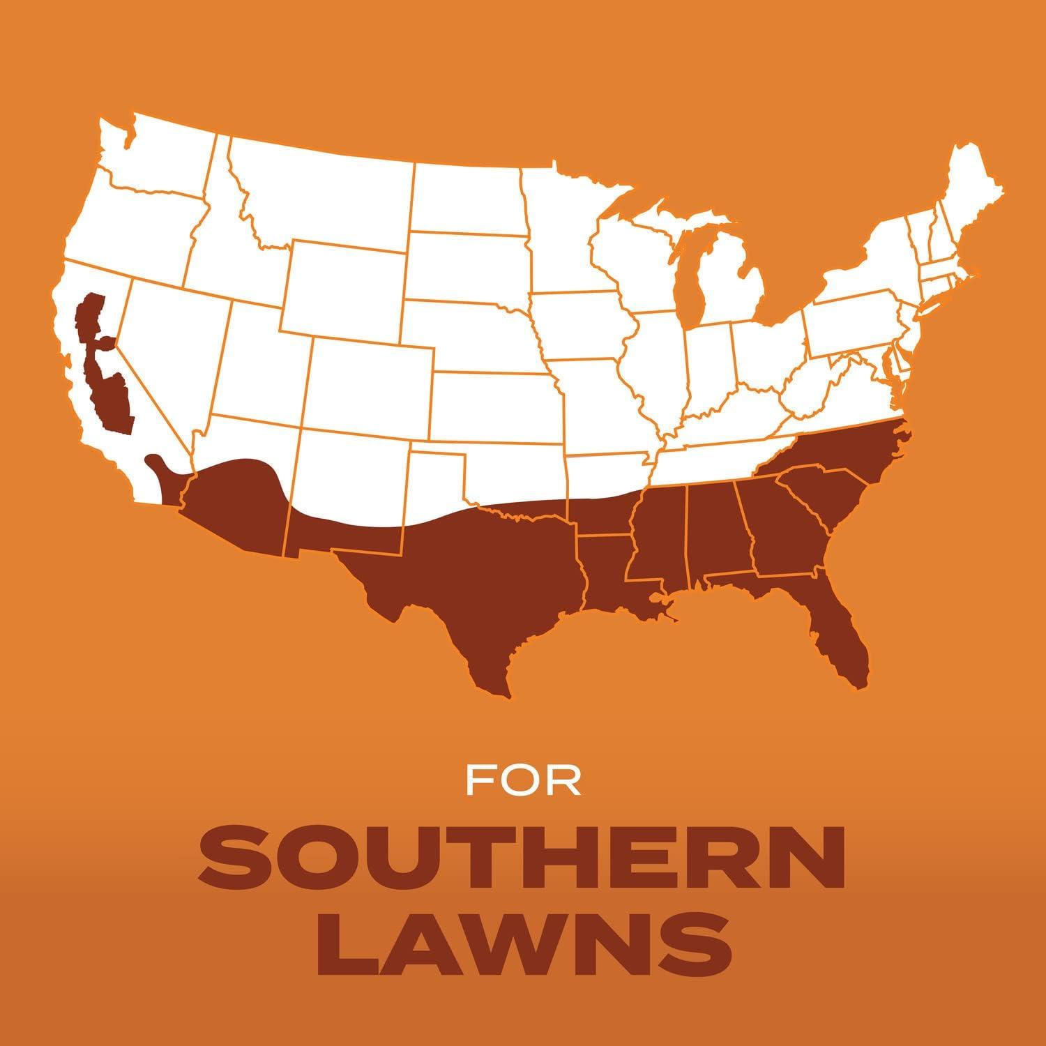 imageScotts Turf Builder THICKR LAWN Grass Seed Fertilizer and Soil Improver for Bermudagrass 1200 sq ft 12 lbs8 lb
