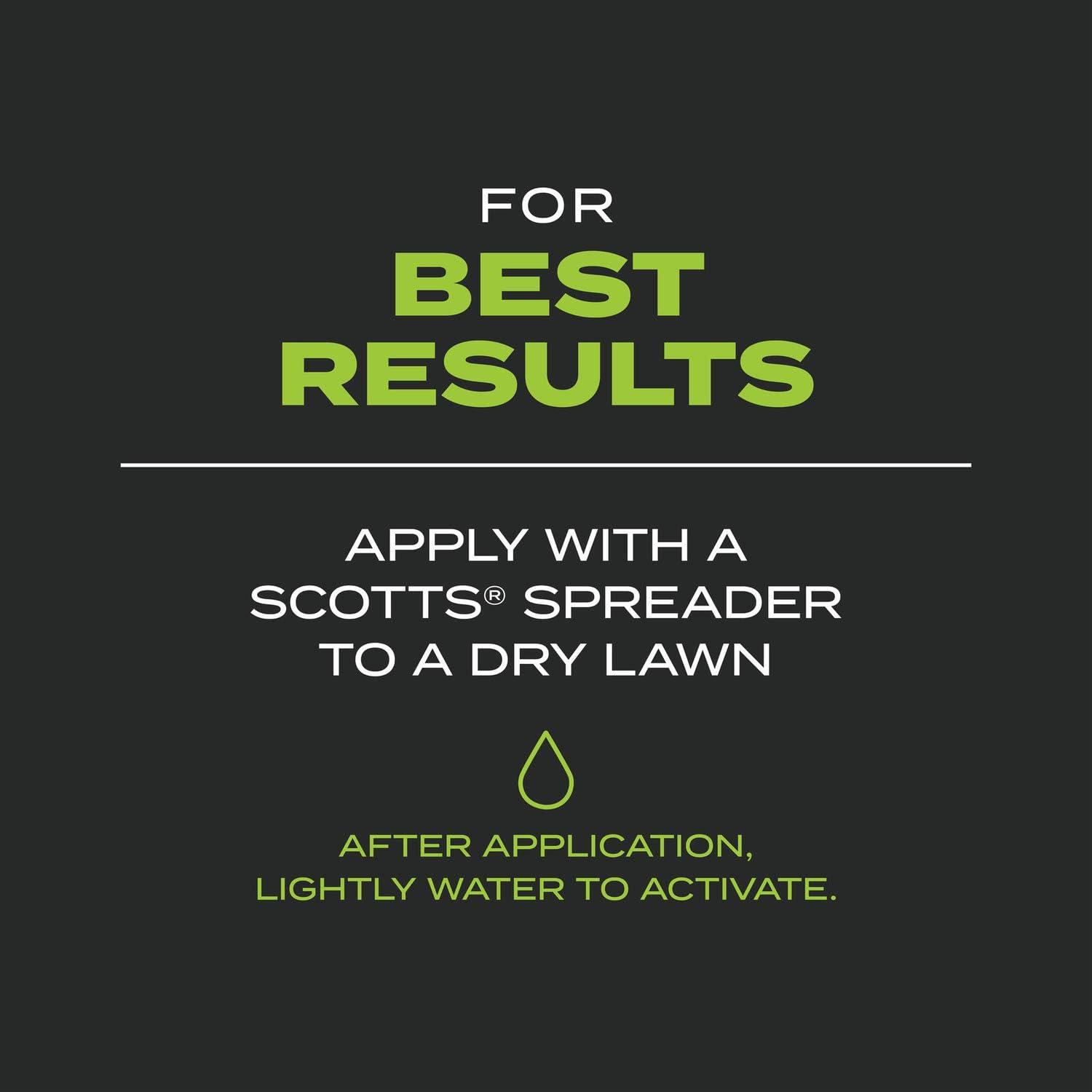 imageScotts Turf Builder Triple Action Built For Seeding  Weed Preventer and Fertilizer for New Lawns 1000 sq ft 43 lbs4 000 sq ft