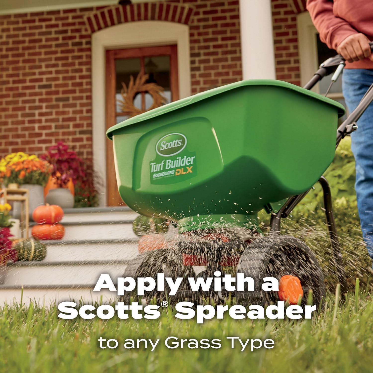 imageScotts Turf Builder WinterGuard Fall Lawn Fertilizer for All Grass Types 15000 sq ft 375 lbs12 000 sq ft