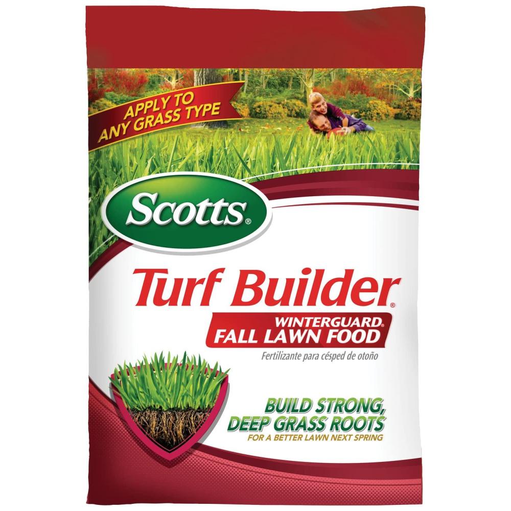 imageScotts Turf Builder WinterGuard Fall Lawn Fertilizer for All Grass Types 15000 sq ft 375 lbs4 000 sq ft