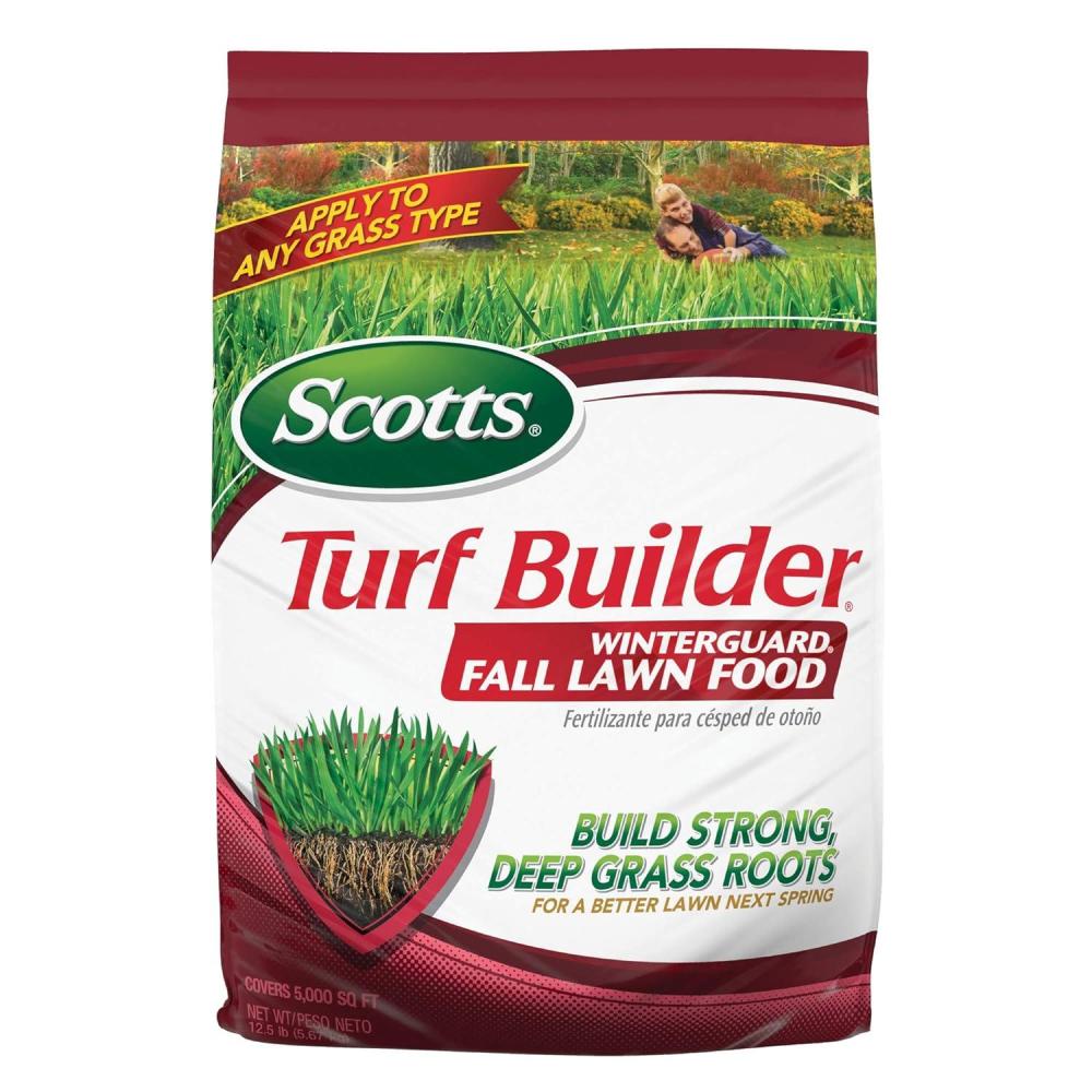 imageScotts Turf Builder WinterGuard Fall Lawn Fertilizer for All Grass Types 15000 sq ft 375 lbs5 000 sq ft