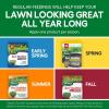 imageScotts Turf Builder Halts Crabgrass Preventer Weed ampamp Feed5 SummerGuard and WinterGuard 4 Bag Bundle Small Lawns VB023074 Step