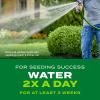 imageScotts Turf Builder Rapid Grass Sun ampamp Shade Mix Combination Seed and Fertilizer Grows Green Grass in Just Weeks 56 lbs16 lb