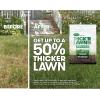 imageScotts Turf Builder THICKR LAWN Grass Seed Fertilizer and Soil Improver for Sun ampamp Shade 1200 sq ft 12 lbsThickR 1 Pack
