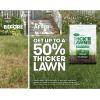 imageScotts Turf Builder THICKR LAWN Grass Seed Fertilizer and Soil Improver for Tall Fescue 1200 sq ft 12 lbs40 lb