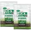 imageScotts Turf Builder THICKR LAWN Grass Seed Fertilizer and Soil Improver for Tall Fescue 1200 sq ft 12 lbs12 lb 2Pack