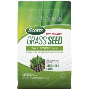 imageScotts Professional Turfgrass Seed Tall Fescue Mix Uncoated 999 Weed Free 50 lbs16 lb