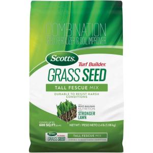 imageScotts Professional Turfgrass Seed Tall Fescue Mix Uncoated 999 Weed Free 50 lbs24 lb