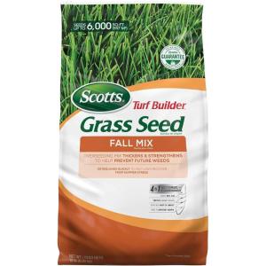 imageScotts Turf Builder Grass Seed Fall Mix Grass Seed Mix with Fertilizer and Soil Improver 16 lbs15 lb