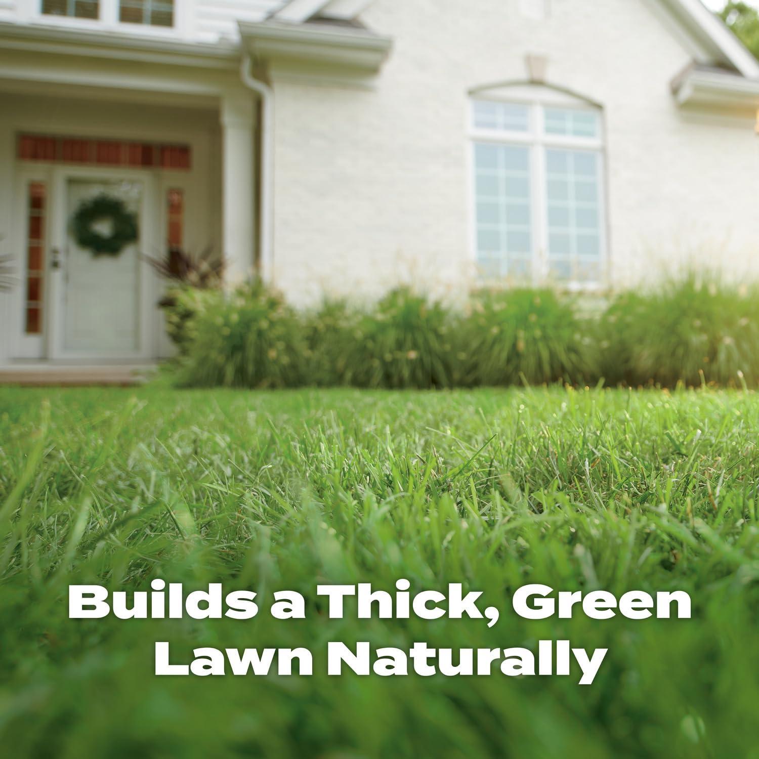 imageScotts Natural Lawn Food Lawn Fertilizer For All Grass Types Apply Any Season OMRI Listed Covers 4000 sq ft 291 lbs2 Pack