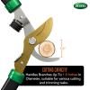 imageScotts 21 in Anvil Lopper  HeavyDuty Branch Cutter with TeflonCoated Carbon Steel Blade 15 in Cutting Capacity and Comfort Grip Handles for Dry Hard Thick BranchesBypass Lopper 21