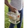 imageScotts Wizz Spreader for Grass Seed Weed and Feed Fertilizer Salt and Ice Melt Handheld Spreader Holds up to 2500 sq ft of Product1 Pack
