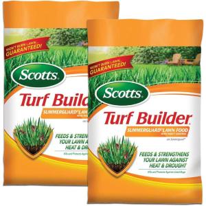 imageScotts Turf Builder SummerGuard Lawn Food with Insect Control Fertilizer and Insect Killer 5000 sq ft 1335 lbs5 000 sq ft 2Pack