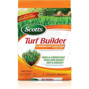 imageScotts Turf Builder SummerGuard Lawn Food with Insect Control Fertilizer and Insect Killer 5000 sq ft 1335 lbs5 000 sq ft