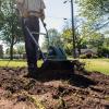 imageScotts Outdoor Power Tools TC70020S 20Volt 75Inch Cordless Garden Tiller Cultivator 2AH Battery ampamp Fast Charger Included16Inch  135Amp Corded