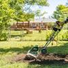 imageScotts Outdoor Power Tools TC70020S 20Volt 75Inch Cordless Garden Tiller Cultivator 2AH Battery ampamp Fast Charger Included20Inch  14Amp Corded