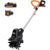 imageScotts Outdoor Power Tools TC70020S 20Volt 75Inch Cordless Garden Tiller Cultivator 2AH Battery ampamp Fast Charger Included75Inch 20Volt Cordless