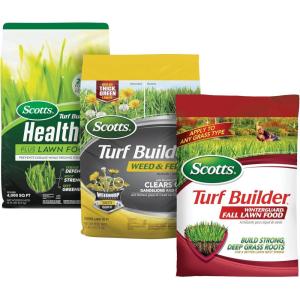imageScotts Turf Builder Healthy Plus Weed ampamp Feed5 and WinterGuard 3 Bag Bundle Small Lawns3Step