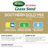 imageScotts EZ Seed Patch ampamp Repair Southern Gold Blend for Tall Fescue Lawns Mulch Grass Seed and Fertilizer for Bare Spots and Repair Bred for The South 20 lbs7 lb