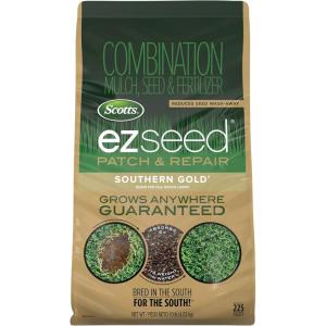 imageScotts EZ Seed Patch ampamp Repair Southern Gold Blend for Tall Fescue Lawns Mulch Grass Seed and Fertilizer for Bare Spots and Repair Bred for The South 20 lbs10 lb