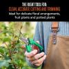 imageScotts 2Piece Pruning Shears Set  Includes 8 in Bypass Pruner for Live Plants and 8 in Anvil Pruner for Dry Stems  Sharp Carbon Steel Blades and Comfort Grip Handles for Garden and Yard UseFloral Shears