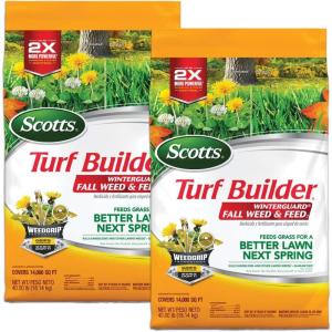 imageScotts Turf Builder WinterGuard Fall Weed ampamp Feed3 Weed Killer Plus Fall Fertilizer 5000 sq ft 1429 lbs5 000 sq ft 2Pack