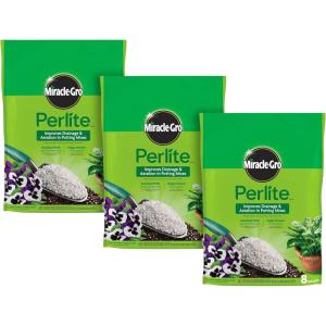 imageMiracleGro Perlite Helps Improve Drainage and Aeration in Potting Mixes Enriched with Plant Food 2Pack3 Pack